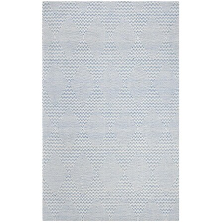 Safavieh Marbella 2 ft. 3 in. x 8 ft. Rectangle Area Rug Light Blue & Ivory MRB304M-28